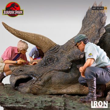 Jurassic Park Statues - Triceratops