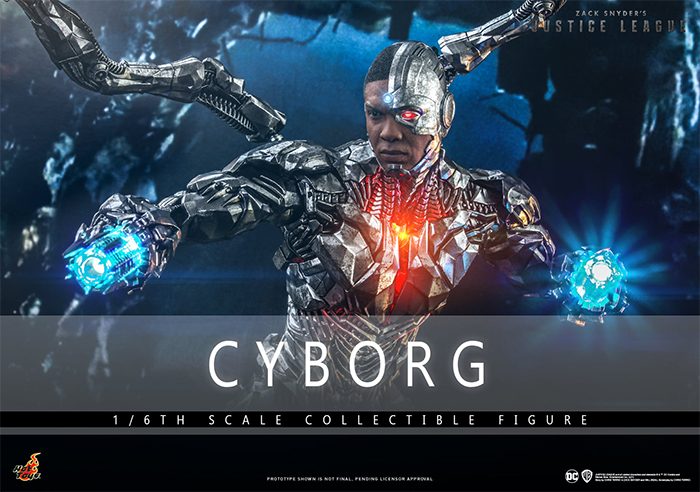 Zack Snyder's Justice League Cyborg Hot Toys Figure