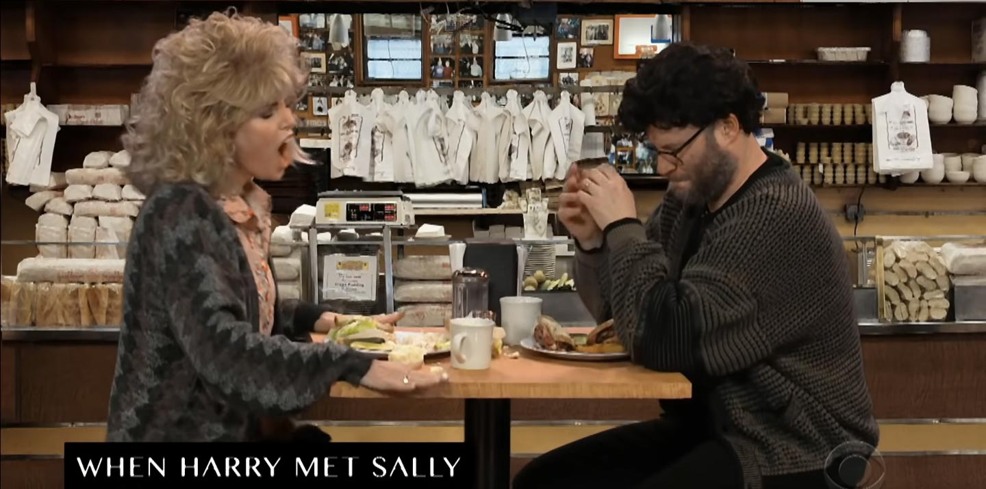 Lol Seth Rogen And Charlize Theron Reenact 20 Romantic Comedies In 12 Minutes 