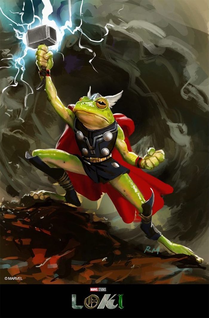 Loki - Frog Thor Concept Art