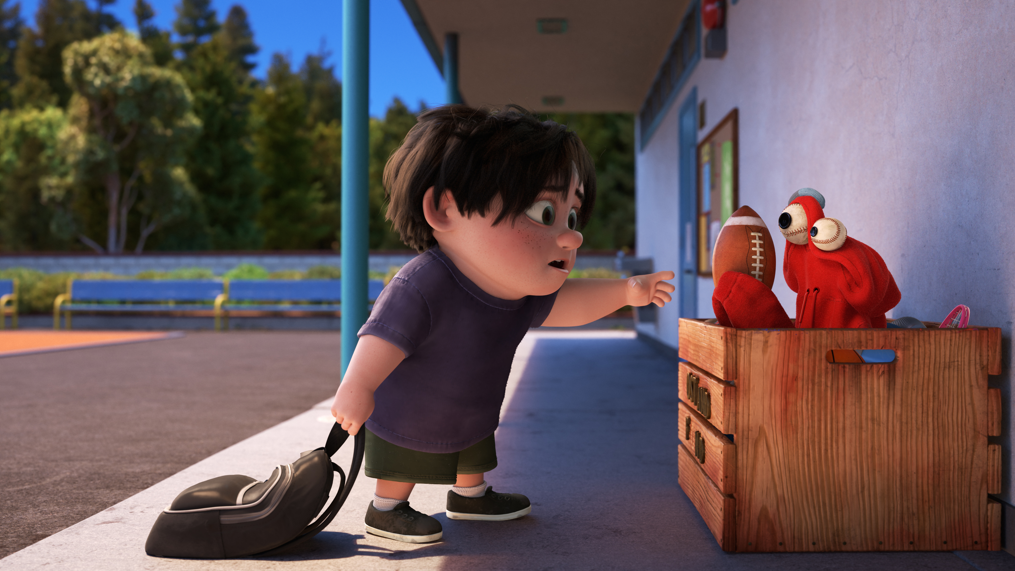 The Pixar Short Film Lou Is An Impressive & Touching Achievement in