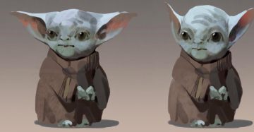 The Mandalorian - Baby Yoda Alternate Designs Concept Art