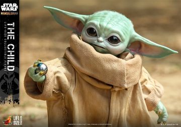 Hot Toys Life-Size Baby Yoda Figure