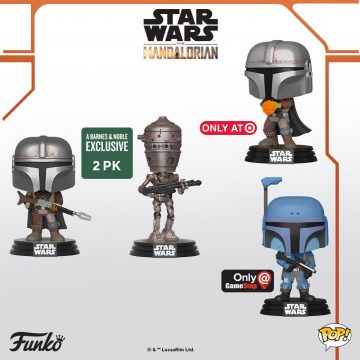 The Mandalorian Funko POPs