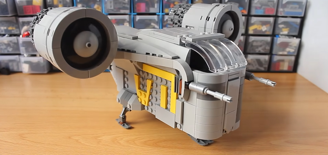 lego mandalorian ship