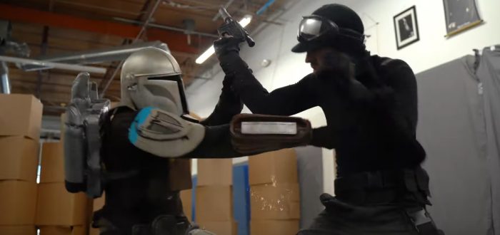 The Mandalorian Fight Scene Recreated