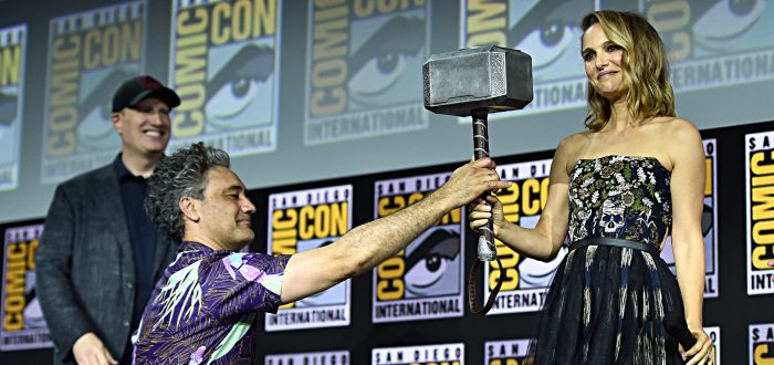 Thor: Love & Thunder - Natalie Portman with Mjolnir