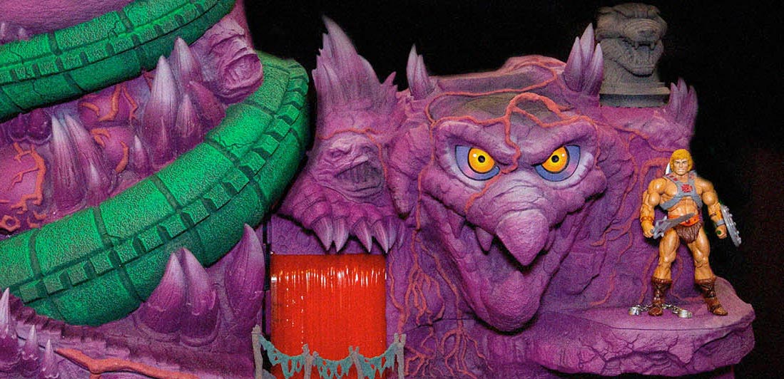 Cool Stuff Super 7 Masters Of The Universe Snake Mountain Playset Is