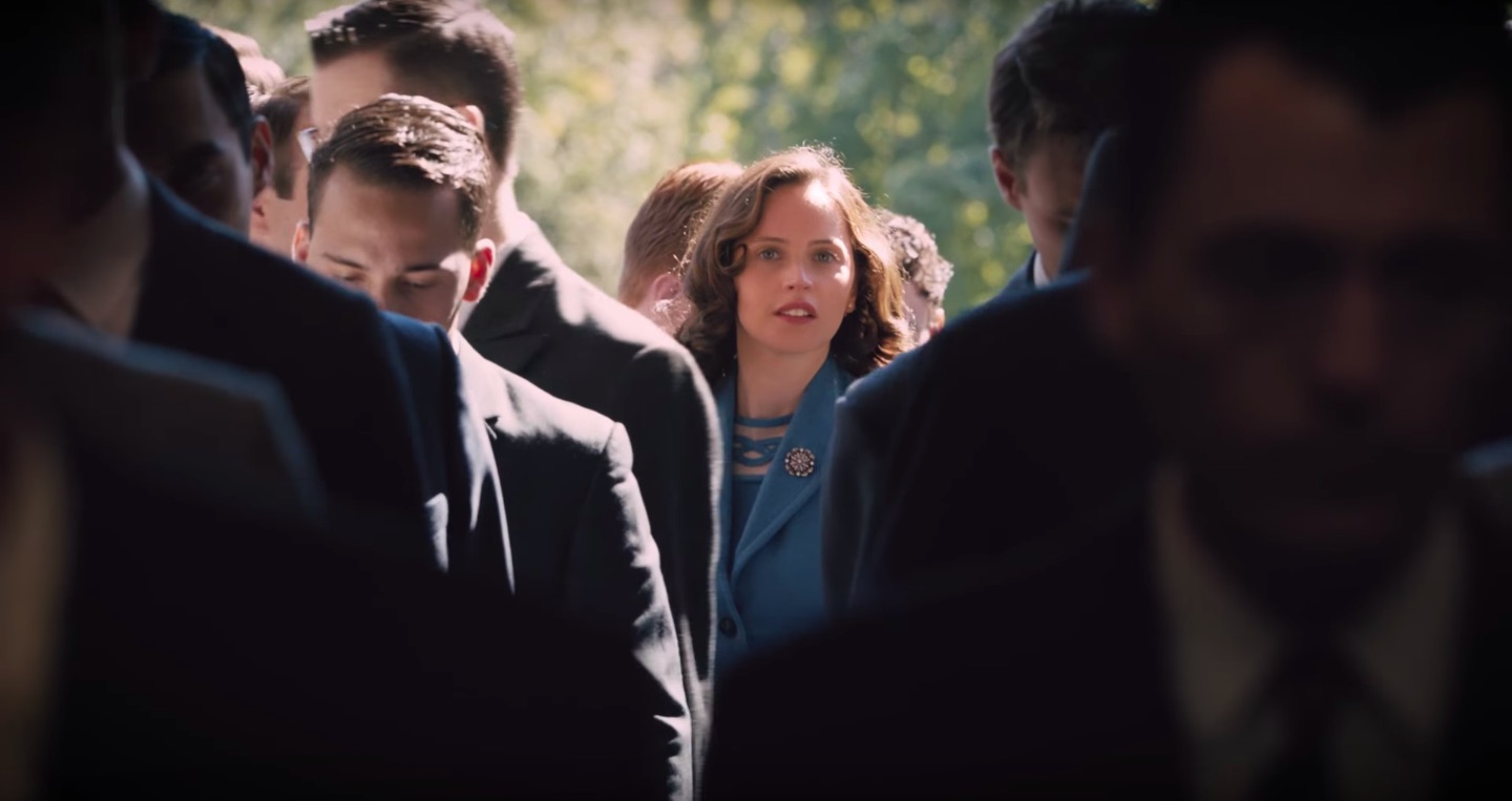 ‘on The Basis Of Sex Trailer Felicity Jones Fights For Gender Equality As Ruth Bader Ginsburg