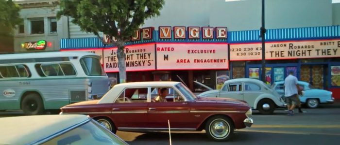 once upon a time in hollywood set video