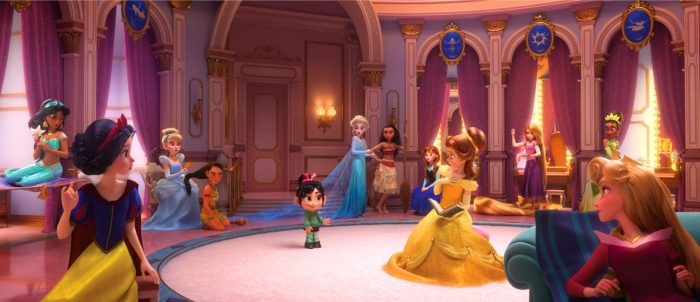 Ralph Breaks The Internet Princess scene