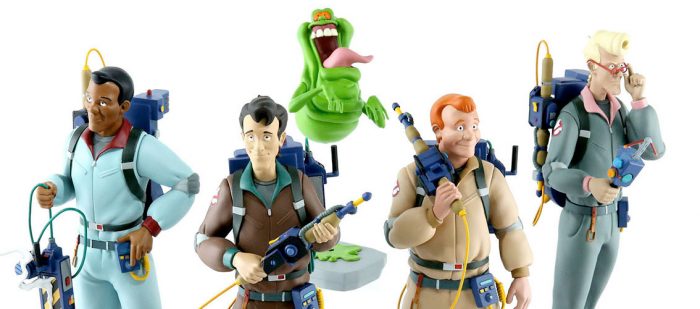 The Real Ghostbusters Statues