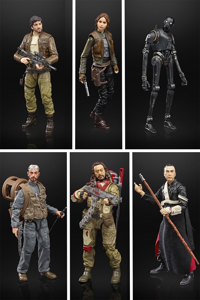 Rogue One Star Wars Black Series Action Figures