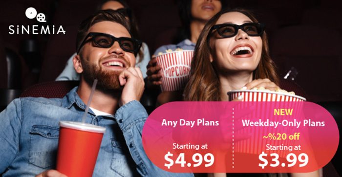 New Sinemia Weekday Subscriptions