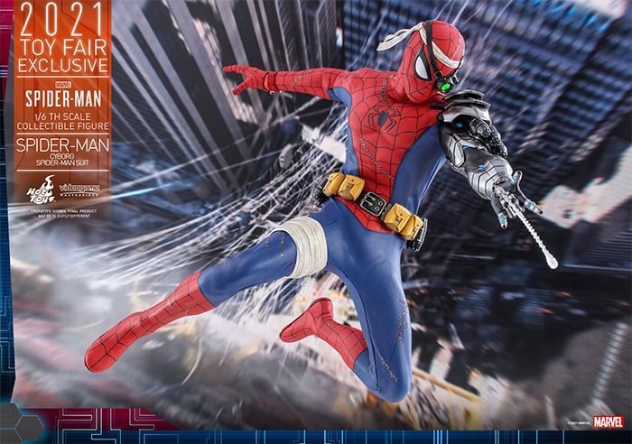 Cyborg Spider-Man Hot Toys Figure