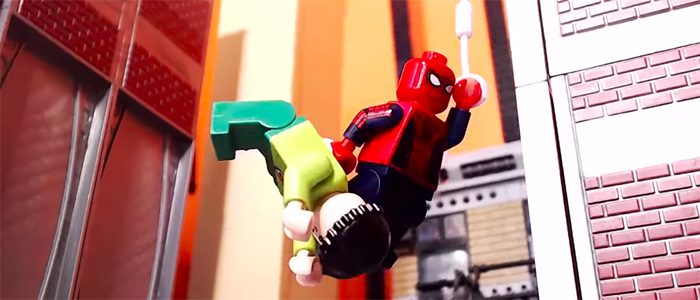 Japanese Spider-Man LEGO Stop-Motion Animated Short