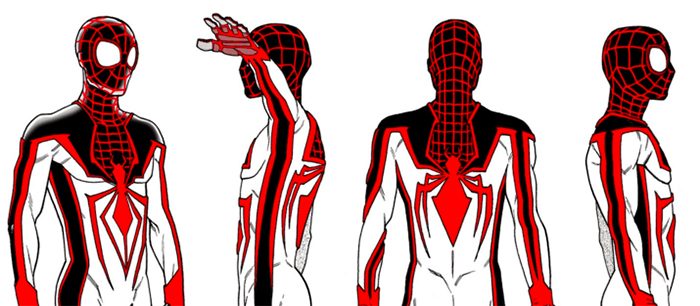 Spider-Man: Miles Morales - TRACK Suit Art