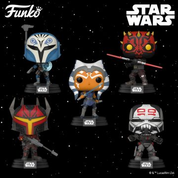 The Clone Wars Funko POPs