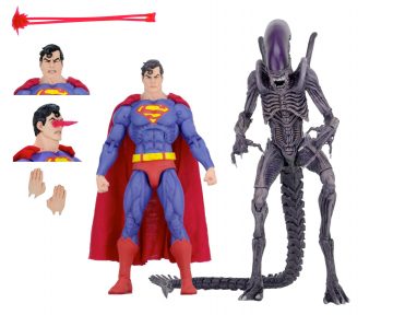 Superman vs Aliens Action Figures