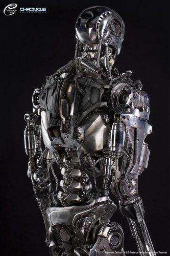 Life-Size Terminator Statue