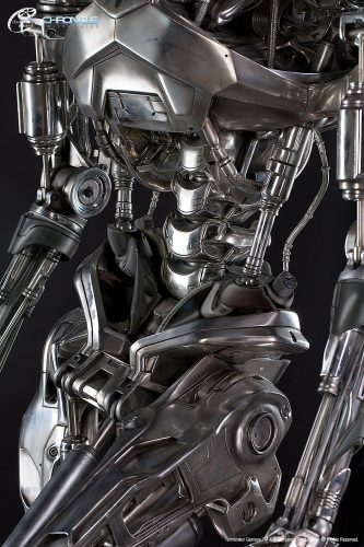 Life-Size Terminator Statue