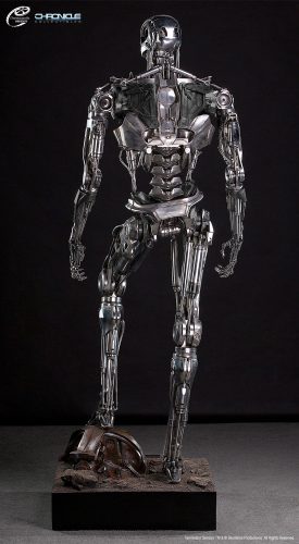 Life-Size Terminator Statue