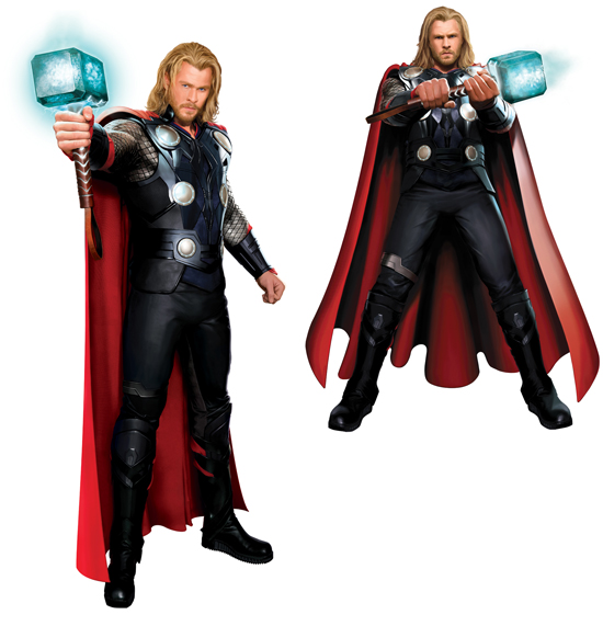 More Marvel Concept Art: Chris Hemsworth As Thor