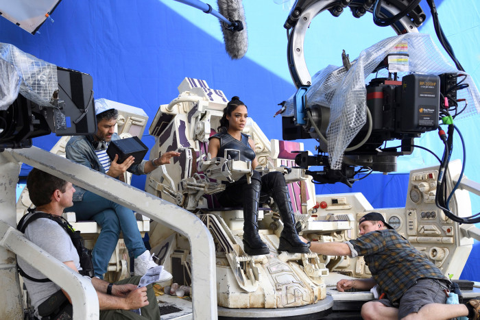 Thor Ragnarok Set Photo