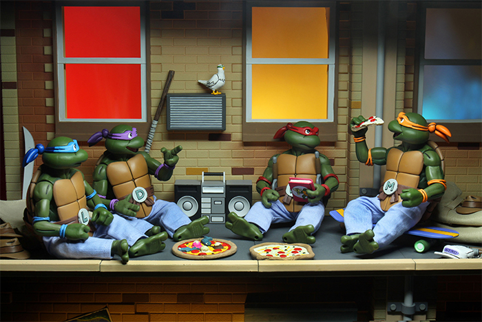 NECA TMNT Target Toon 4 Pack - Town-green.com