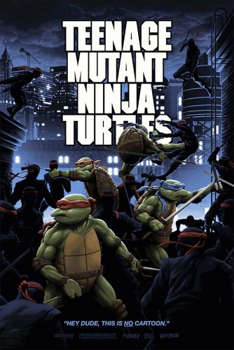 Florey Teenage Mutant Ninja Turtles Poster