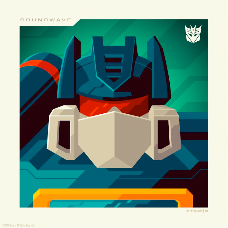 Cool Stuff: Tom Whalen's 'Transformers' Prints Roll Out Cartoon ...