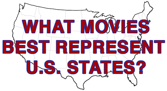 The United States Of Movies Map