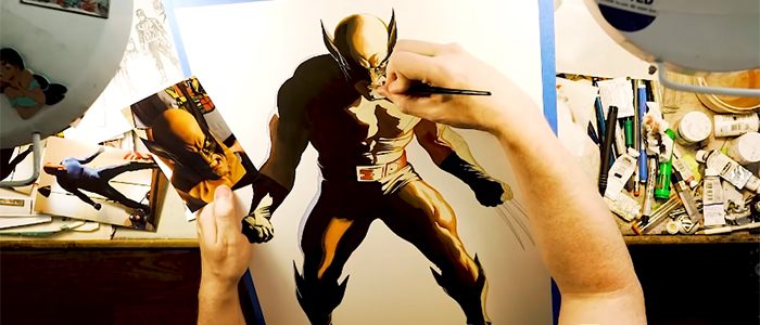 Alex Ross Paints Wolverine