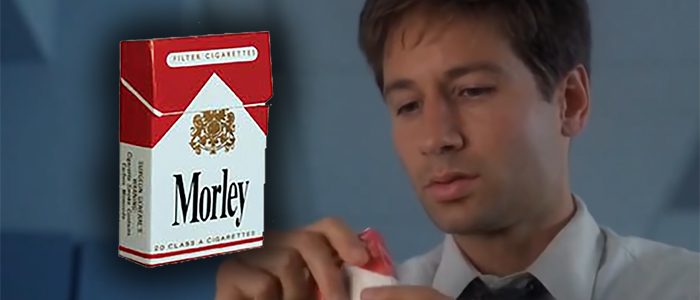 X-Files - Fake Cigarettes in Movies