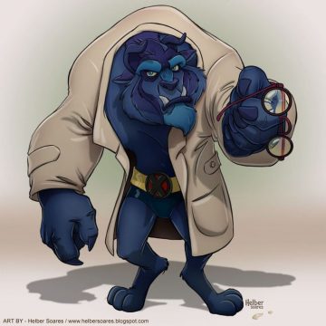 X-Men - Beast Disney Crossover