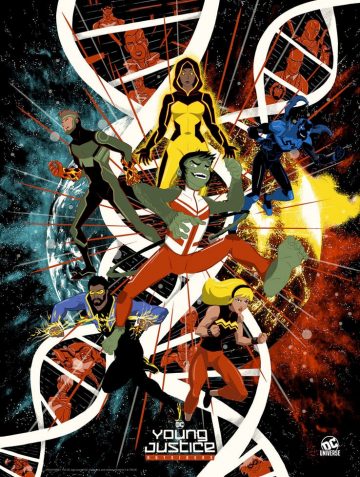 Young Justice SDCC 2019 Poster