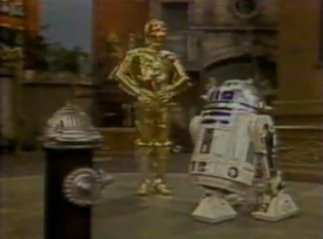 VOTD: R2-D2 Falls In Love With A Fire Hydrant